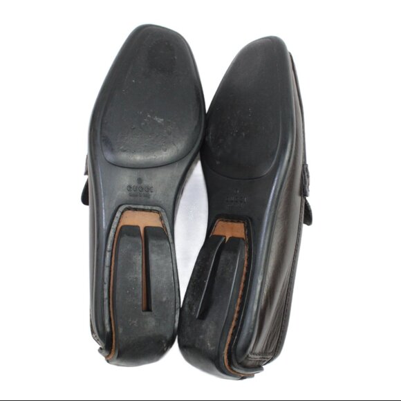 Gucci Horse Bit Chocolate Brown Preppy Leather Loafer Size 6.5 - Picture 8 of 9